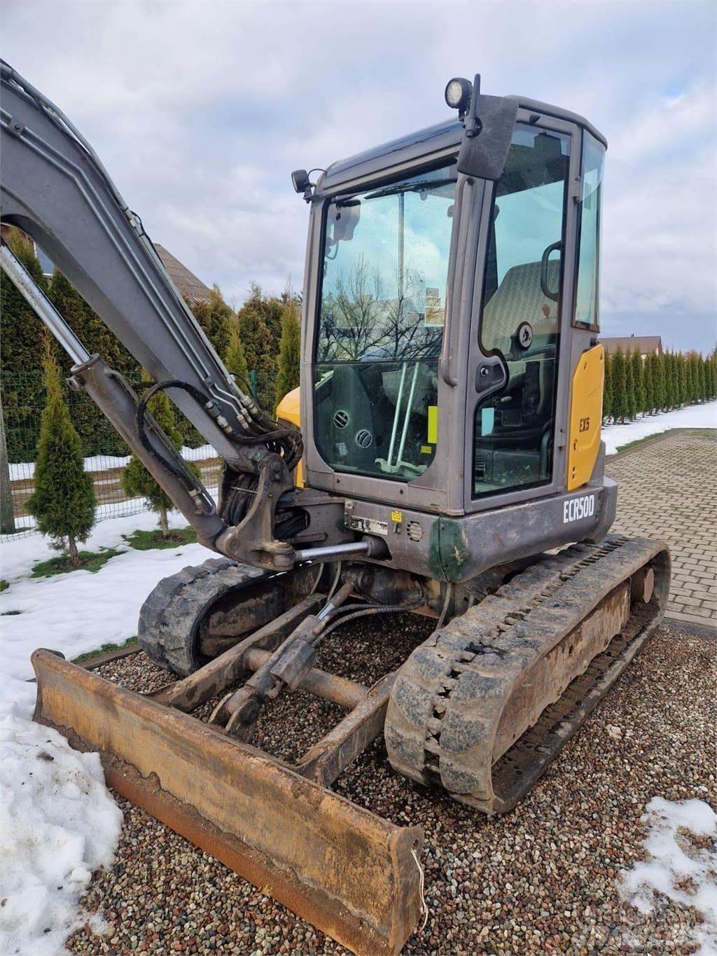 Volvo ECR50 Telakaivukoneet