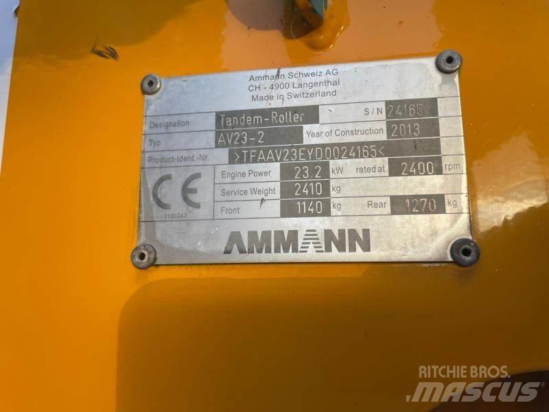 Ammann AV 23 Tiivistyskoneet