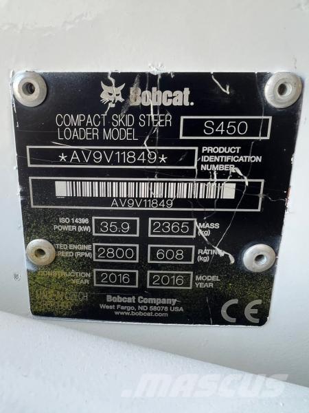 Bobcat S 450 Pienkuormaajat