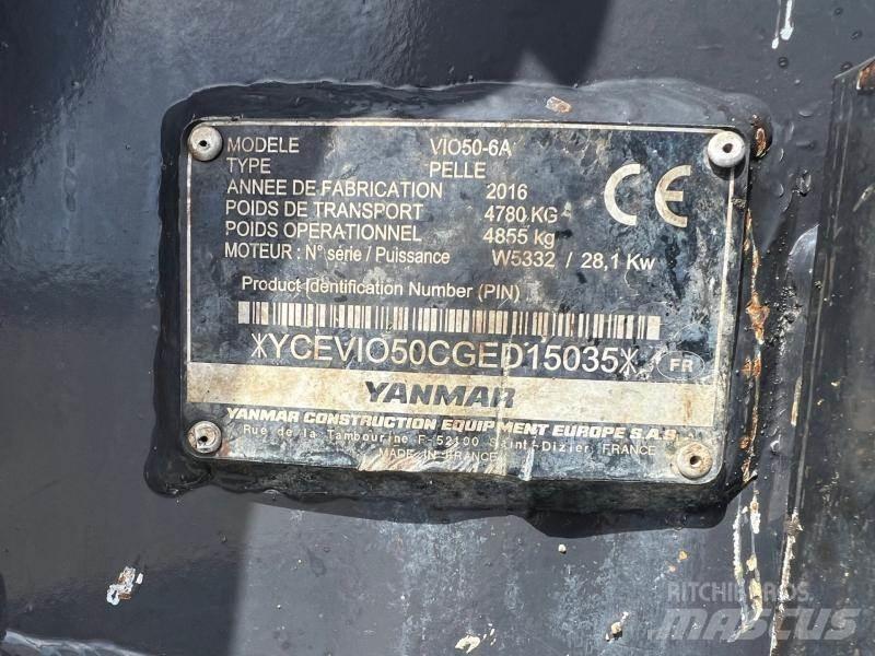 Yanmar ViO50 Minikaivukoneet < 7t