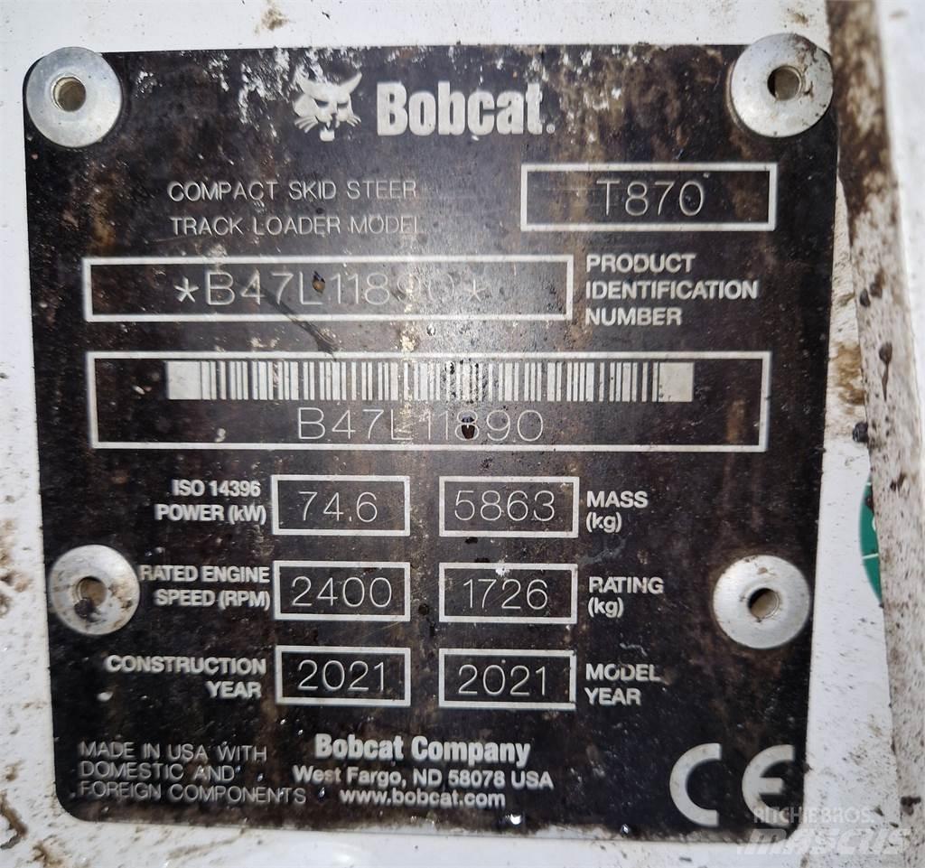 Bobcat T870 Liukuohjatut kuormaajat