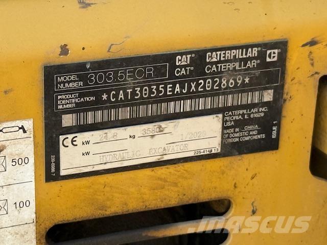 CAT 303.5ECR Minikaivukoneet < 7t