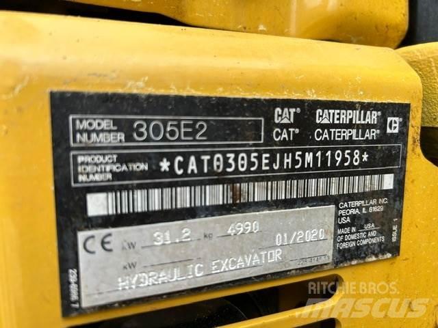 CAT 305E2 Minikaivukoneet < 7t