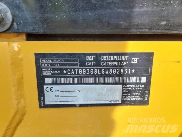 CAT 308 Minikaivukoneet < 7t