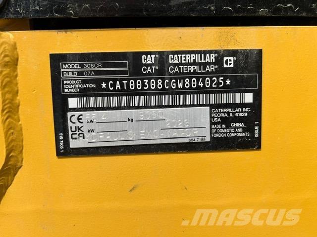 CAT 308-07 Minikaivukoneet < 7t