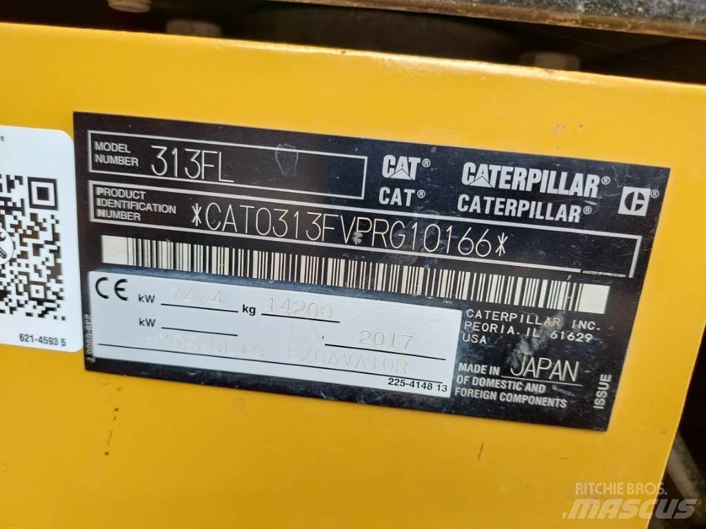 CAT 313FL Telakaivukoneet