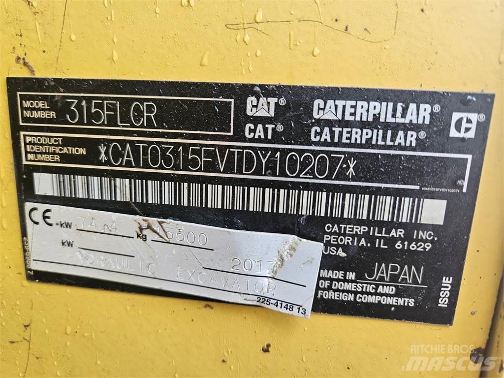 CAT 315FLCR Telakaivukoneet