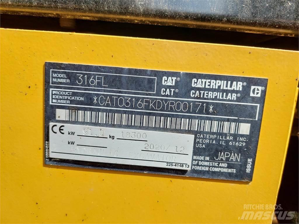CAT 316FL Telakaivukoneet