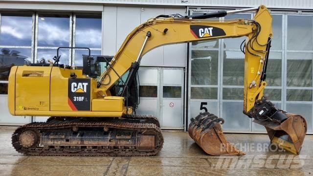 CAT 318F CW30s Telakaivukoneet