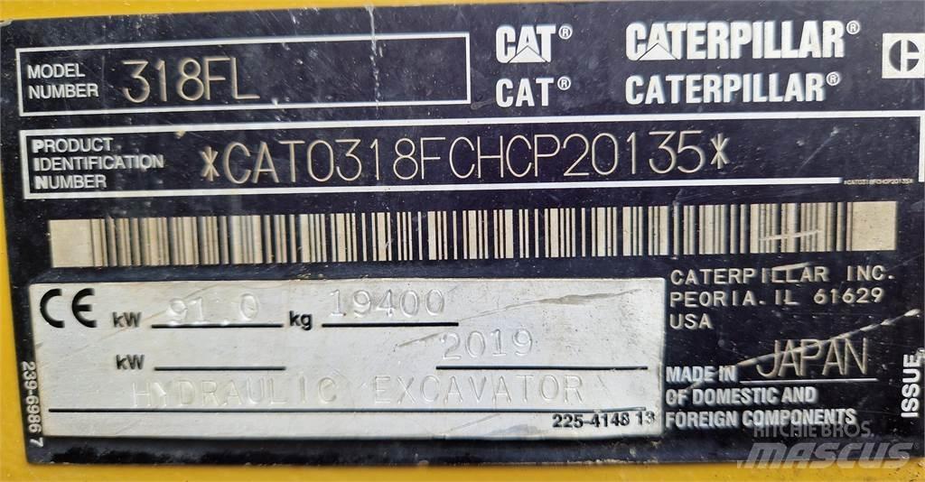 CAT 318FL Telakaivukoneet