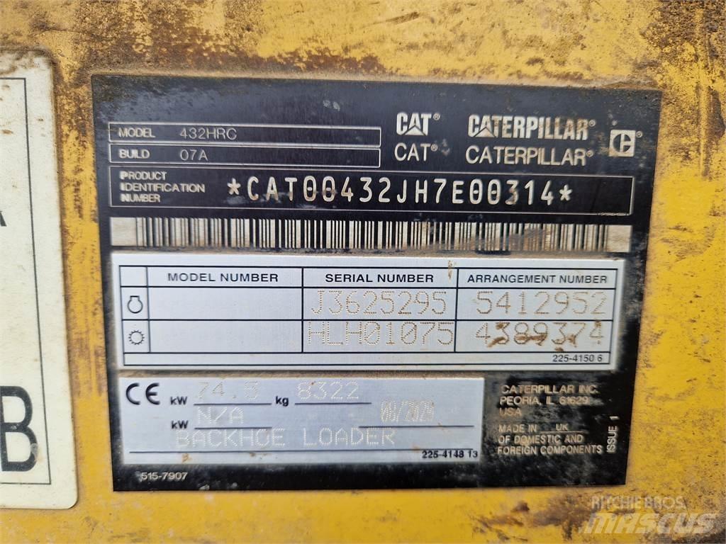 CAT 432-07 Kaivurikuormaajat