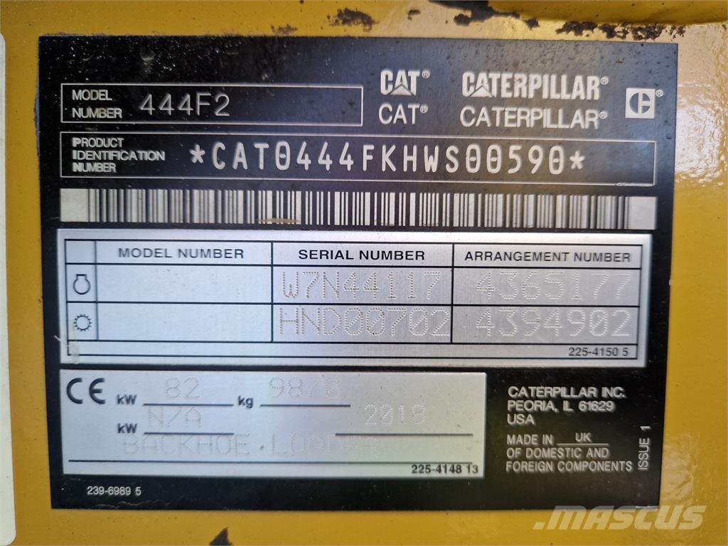 CAT 444F2 Kaivurikuormaajat