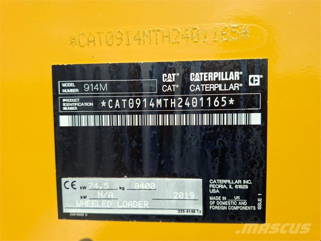CAT 914M Pyöräkuormaajat