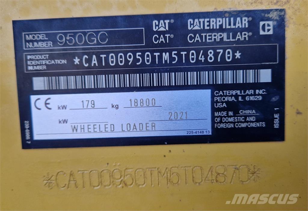 CAT 950GC Pyöräkuormaajat