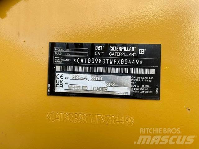 CAT 980 NG Pyöräkuormaajat