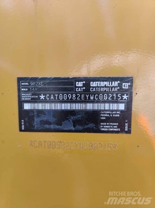 CAT 982XE Pyöräkuormaajat