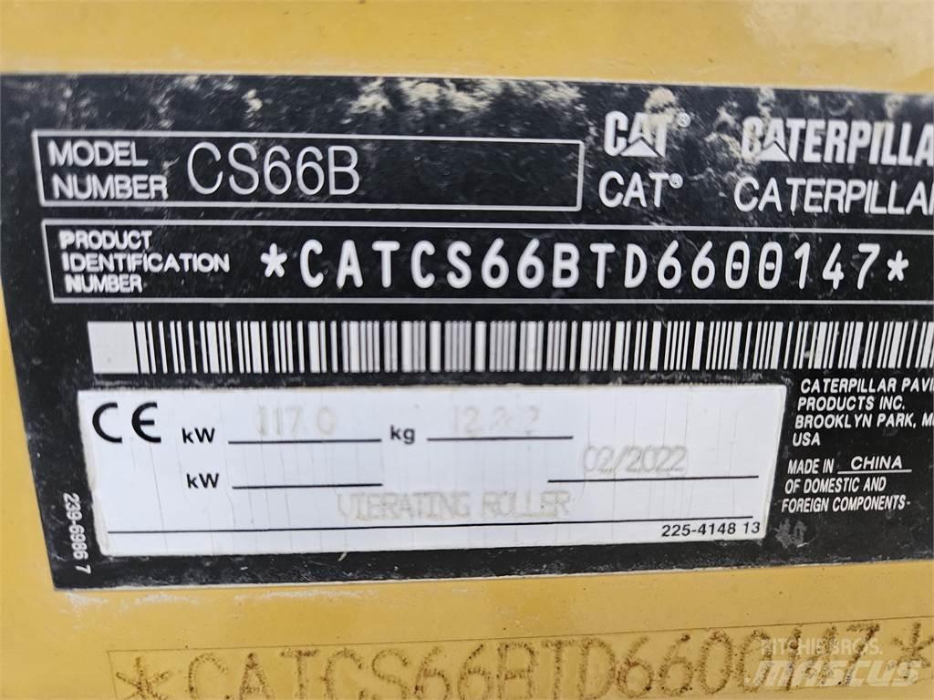 CAT CS66B Yksivalssijyrät