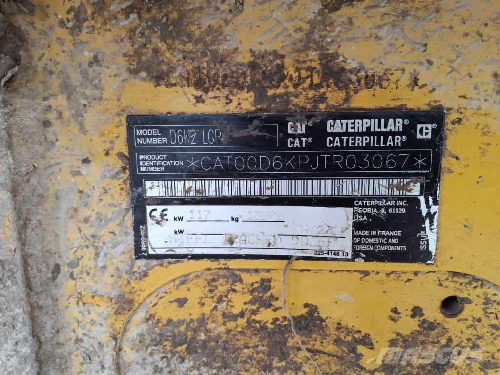 CAT D6K2 LGP Telaketjupuskutraktorit