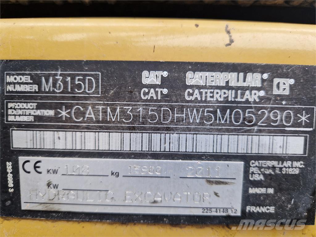 CAT M315D Muut koneet