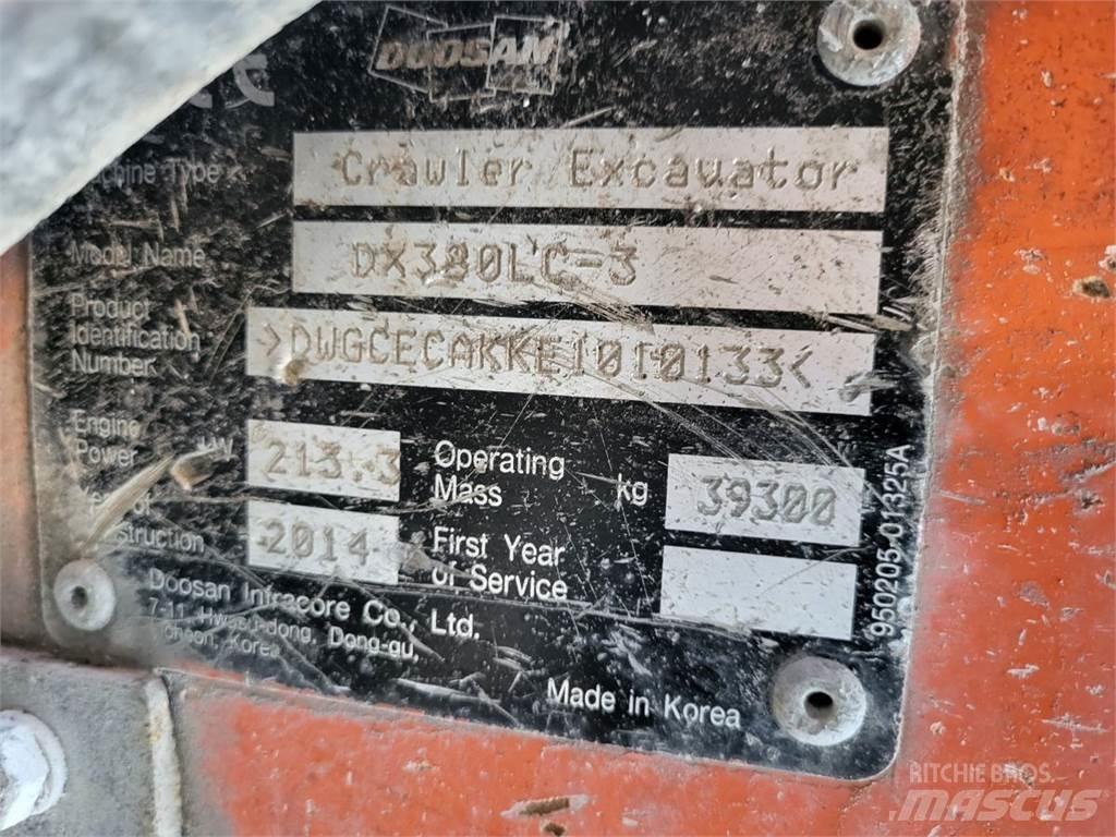 Doosan DX380LC-3 Telakaivukoneet