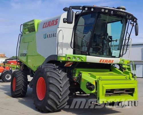 CLAAS Lexion 660 Leikkuupuimurit