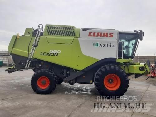 CLAAS Lexion 660 Leikkuupuimurit
