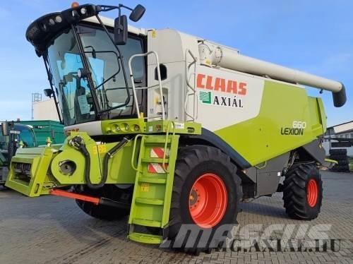 CLAAS Lexion 660 Leikkuupuimurit