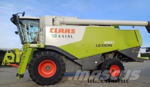 CLAAS Lexion 660 Leikkuupuimurit