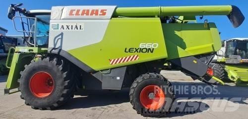 CLAAS Lexion 660 Leikkuupuimurit