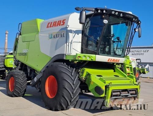 CLAAS Lexion 660 Leikkuupuimurit
