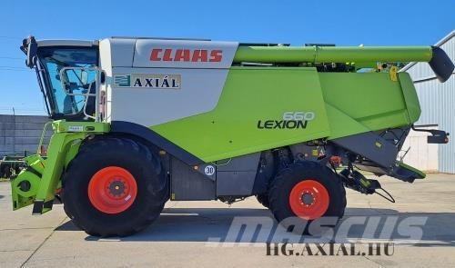 CLAAS Lexion 660 Leikkuupuimurit