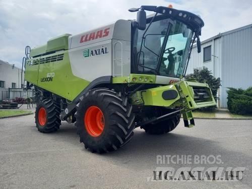 CLAAS Lexion 670 Leikkuupuimurit