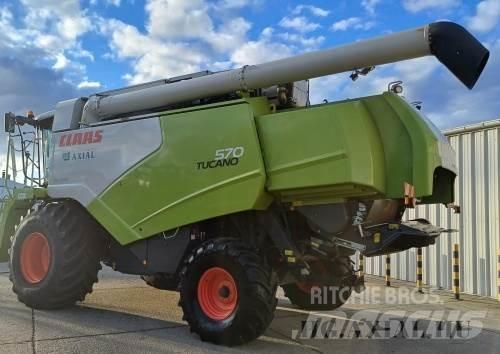 CLAAS TUCANO 570 Leikkuupuimurit
