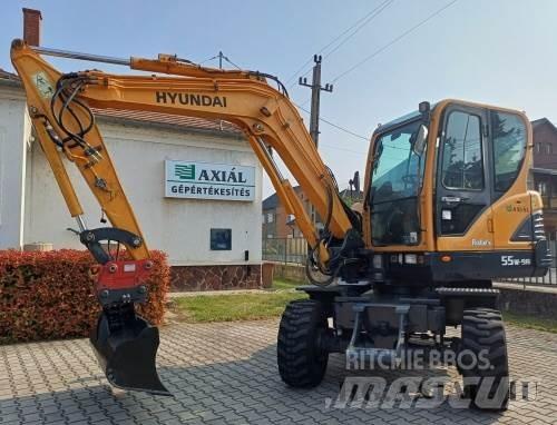 Hyundai R55W-9A Pyöräkaivukoneet