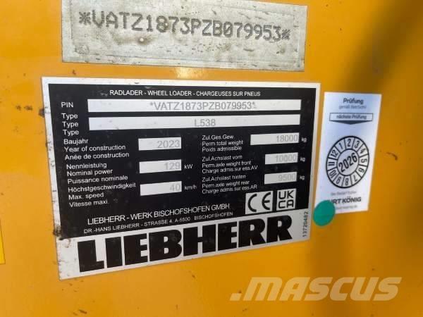 Liebherr L 538 V Pyöräkuormaajat