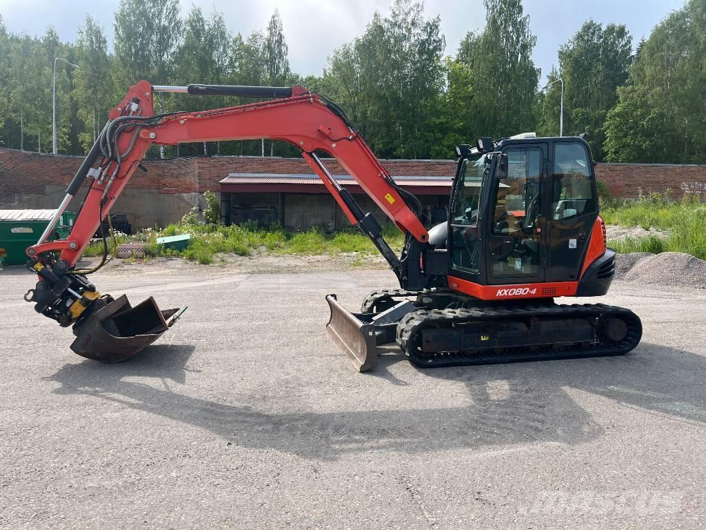 Kubota KX 080-4 Midikaivukoneet 7t - 12t