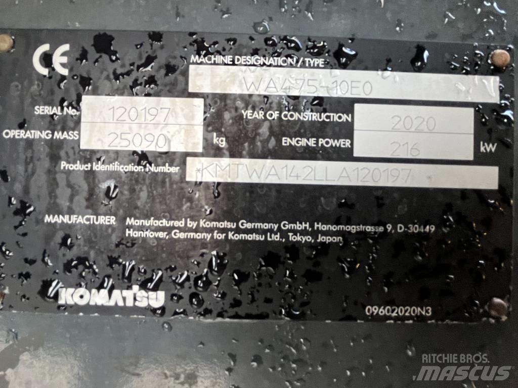 Komatsu WA 475-10 Pienkuormaajat