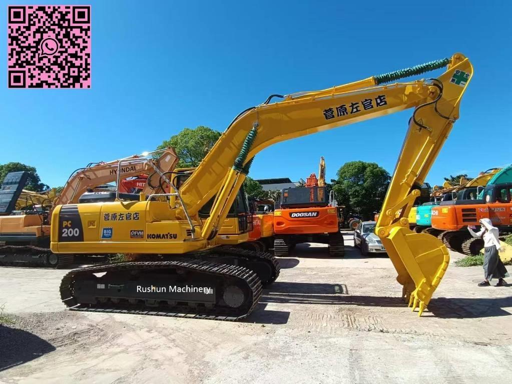Komatsu PC 200 Midikaivukoneet 7t - 12t