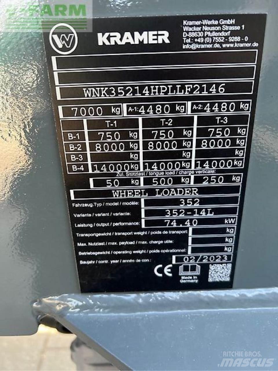 Kramer kl43.8l Minikaivukoneet < 7t