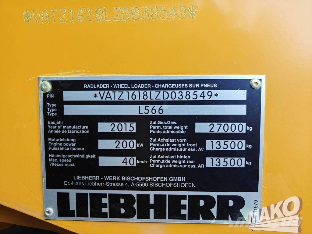 Liebherr L 566 Pyöräkuormaajat