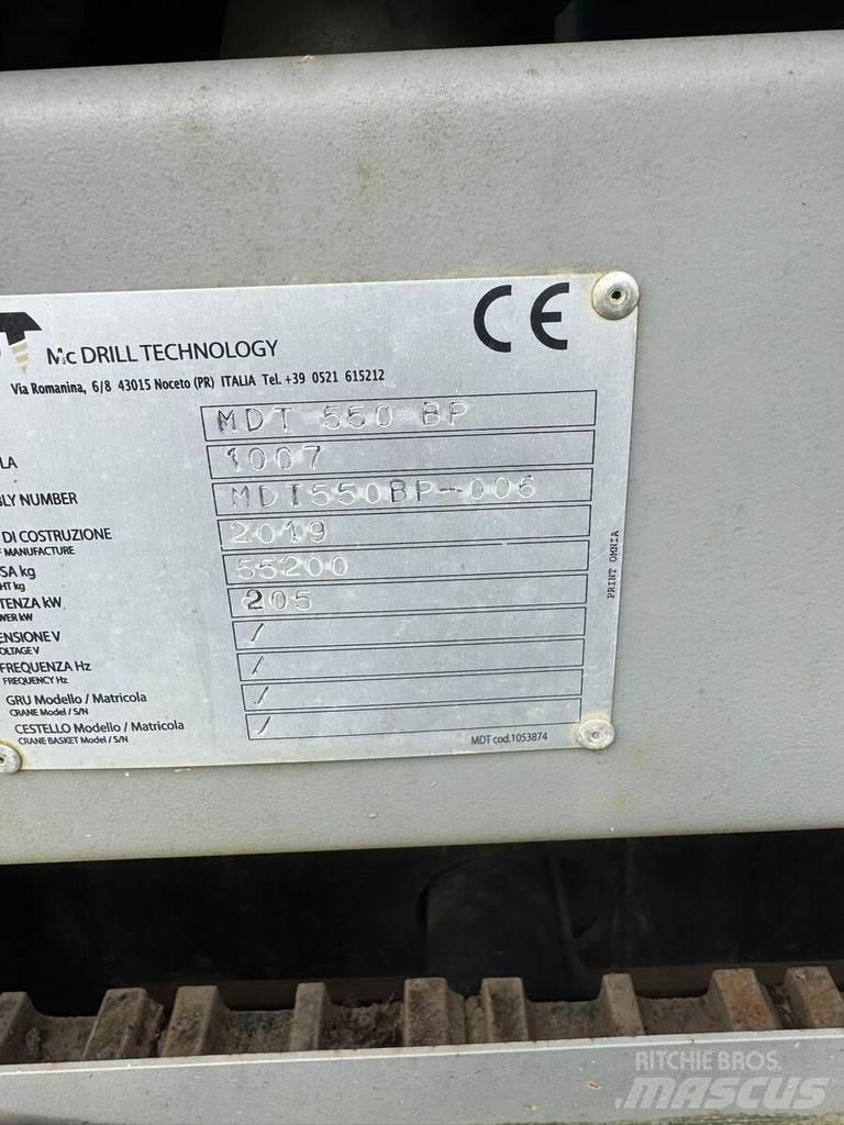  MDT 550 BP Raskaat porat