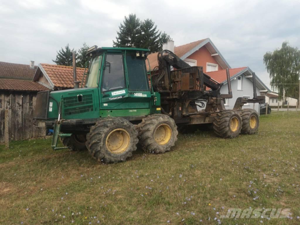  Forwarder Timberjack Kuormatraktorit