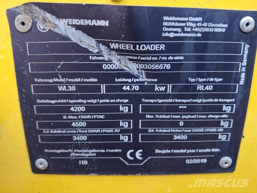 Wacker Neuson WL 38 Pyöräkuormaajat