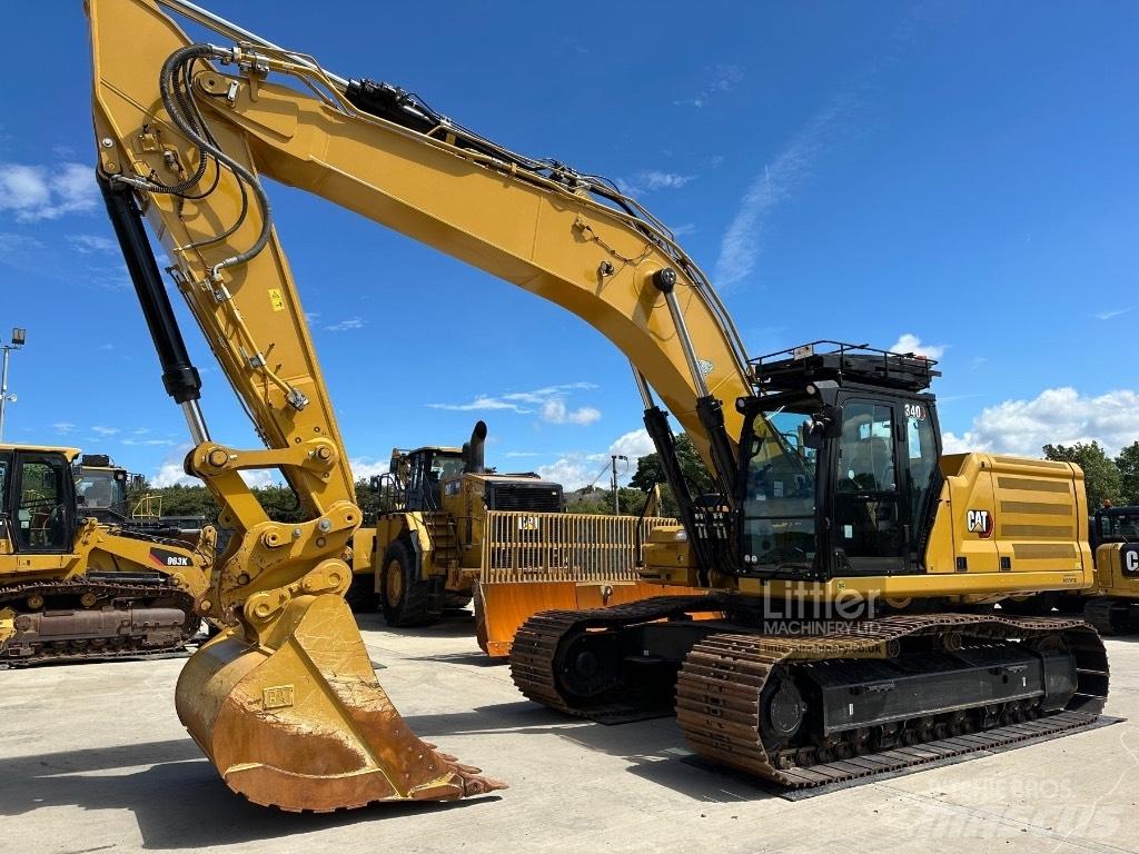 CAT 340 Telakaivukoneet