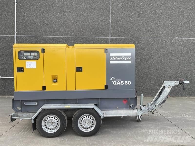 Atlas Copco QAS 60 Dieselgeneraattorit