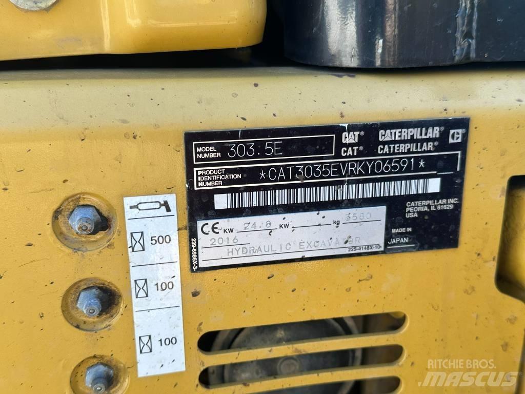 CAT 303.5 Minikaivukoneet < 7t