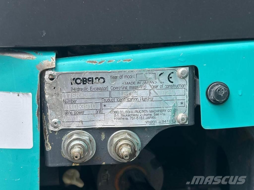 Kobelco SK17SR Minikaivukoneet < 7t