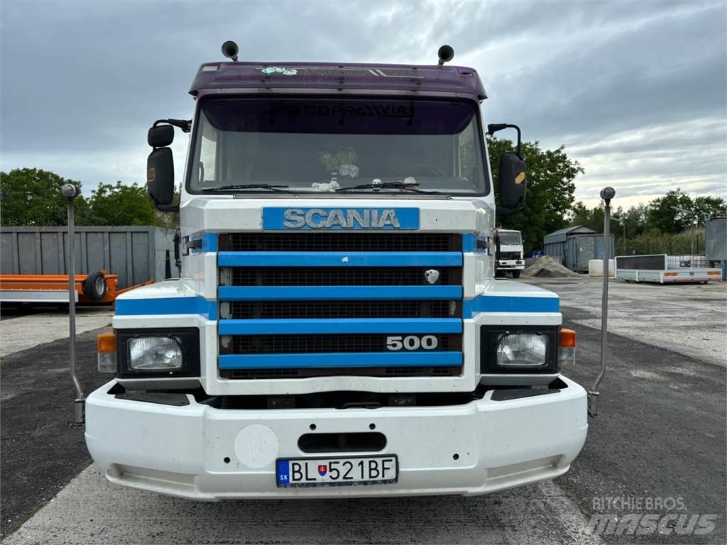 Scania T143 HA 500 Vetopöytäautot