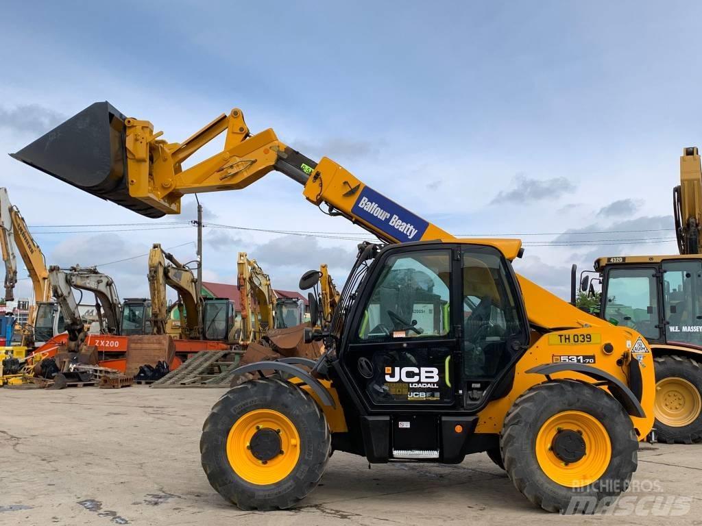 JCB 531-70 Maatalouskurottajat