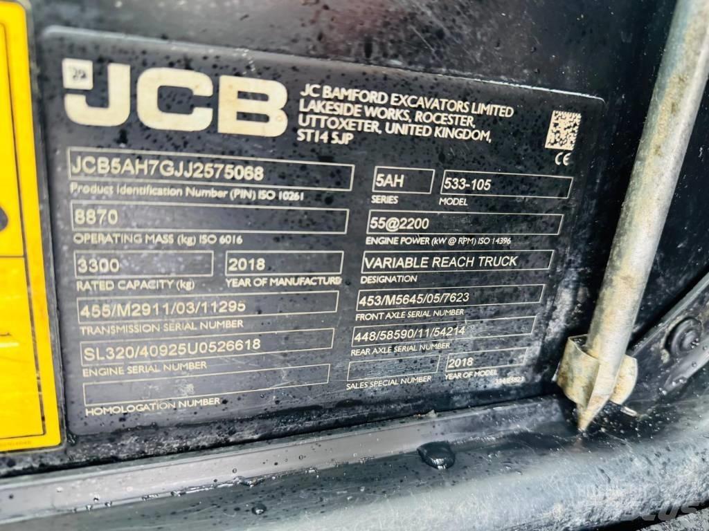 JCB 533-105 Kurottajat
